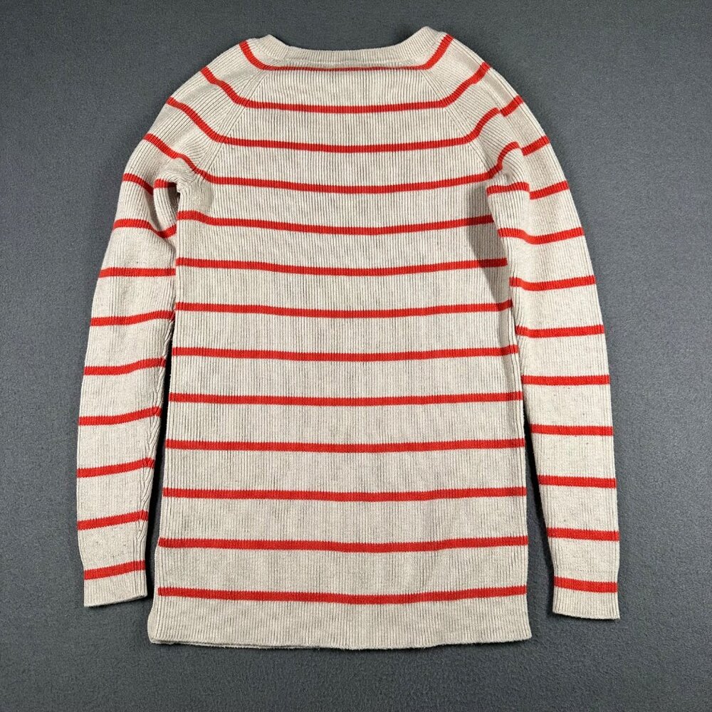Banana Republic Factory Sweater Womens XS Striped Ribbed Long Sleeve Sweater - Picture 10 of 12